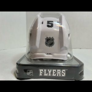 Philadelphia Flyers White NHL Mini Helmet
